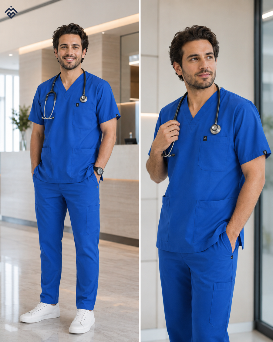 BM Scrup Set Royal blue 