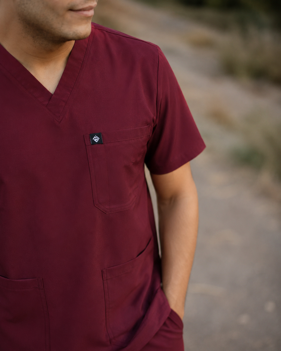 BM Scrup Set Dark Burgundy