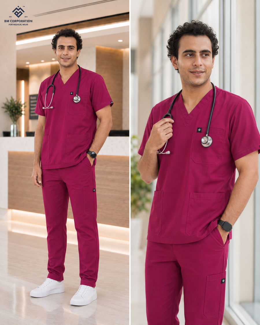BM Scrup Set Light Burgundy