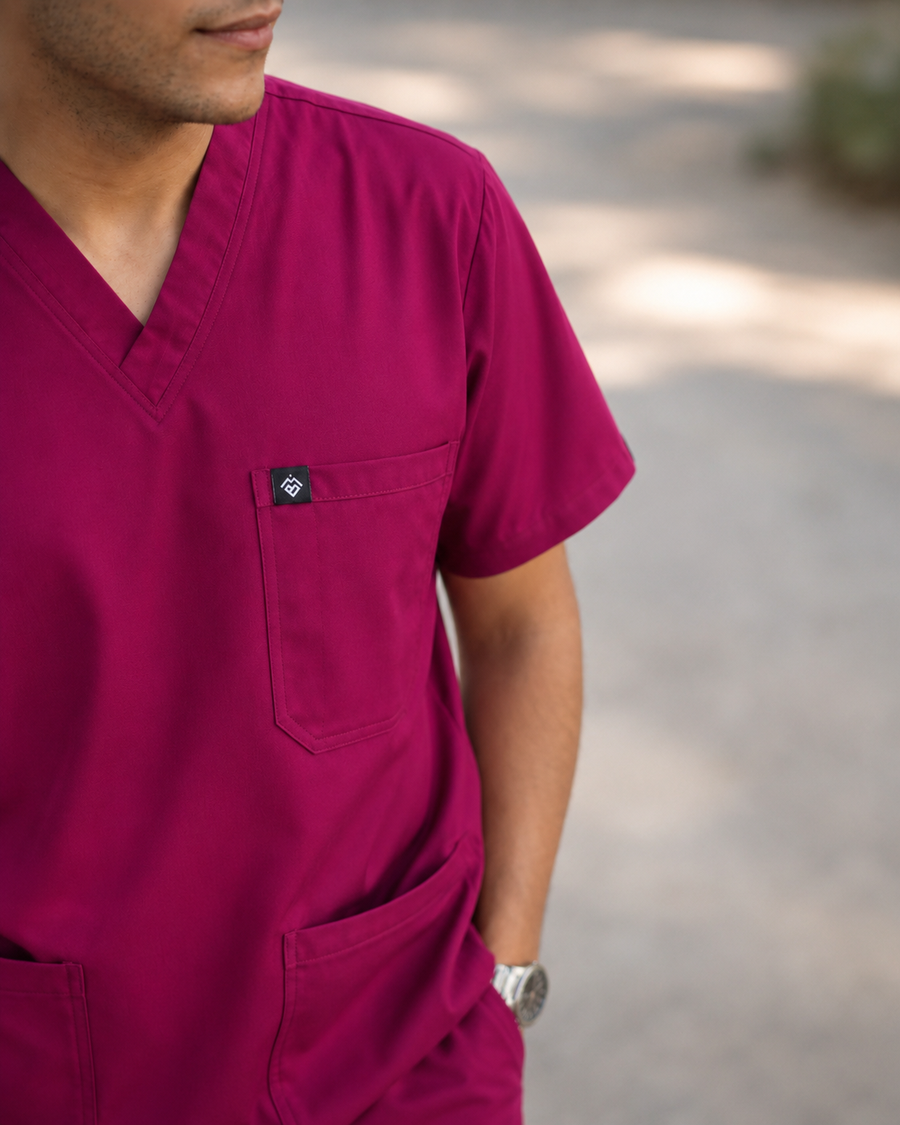BM Scrup Set Light Burgundy