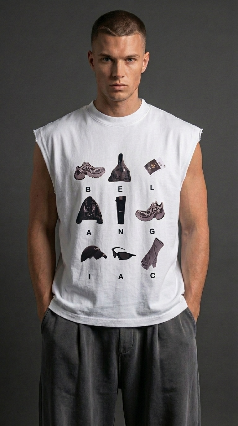 Blanciaga t shirt