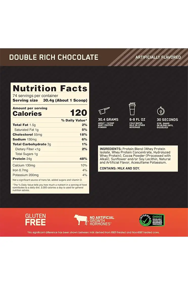 Optimum Nutrition Gold Standard 100% Whey Protein
