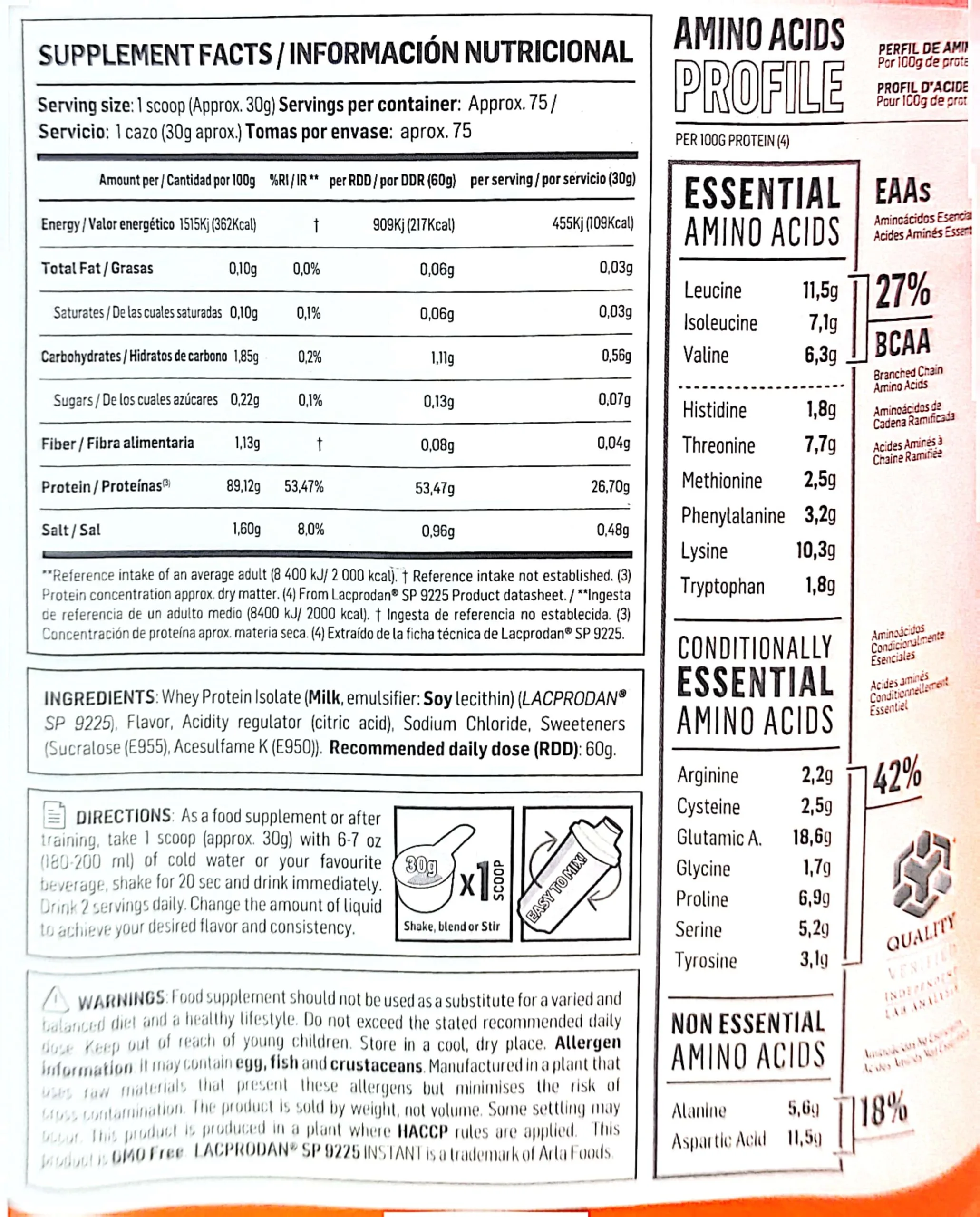 StarLabs Nutrition Isojuice