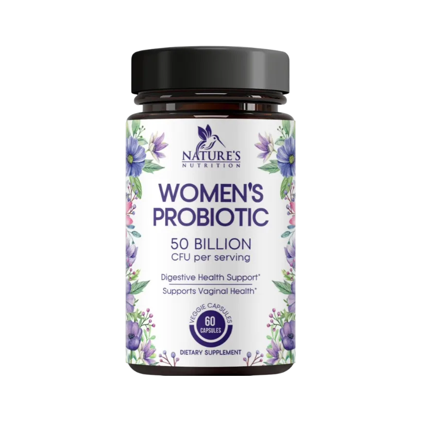 Nature’s Nutrition Probiotics for Women 50 Billion CFU