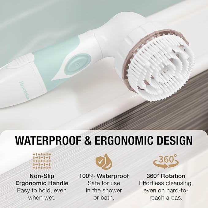 Electric Body Brush 4 in 1  - فرشاة تنظيف الجسم والاستحمام 4 في 1