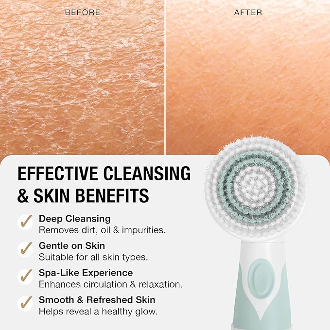 Electric Body Brush 4 in 1  - فرشاة تنظيف الجسم والاستحمام 4 في 1