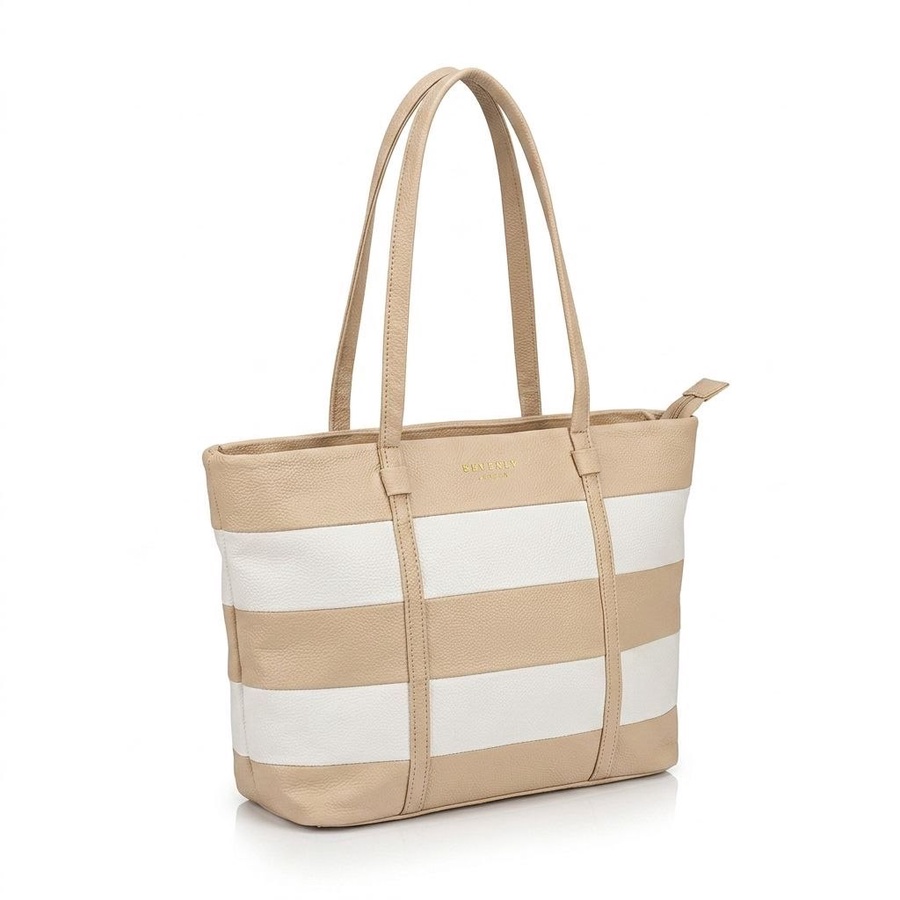 شنطة حريمي جلد كروس وكتف ستايل Radley London مخططة – Women Leather Crossbody Shoulder Bag