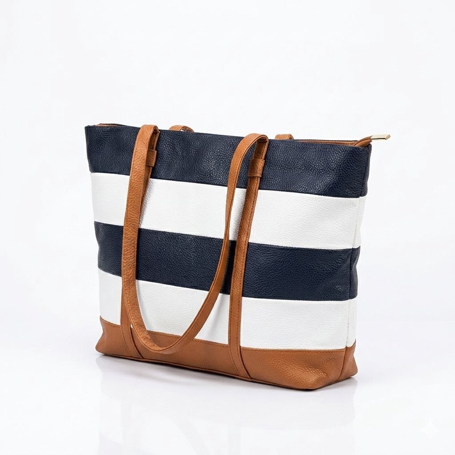 شنطة حريمي جلد كروس وكتف ستايل Radley London مخططة – Women Leather Crossbody Shoulder Bag
