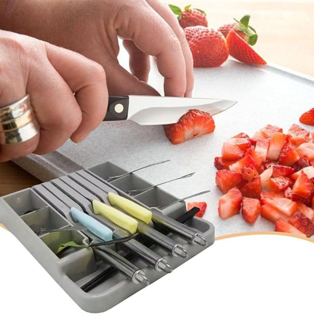 Kitchen Knife Organizer - منظم سكاكين المطبخ