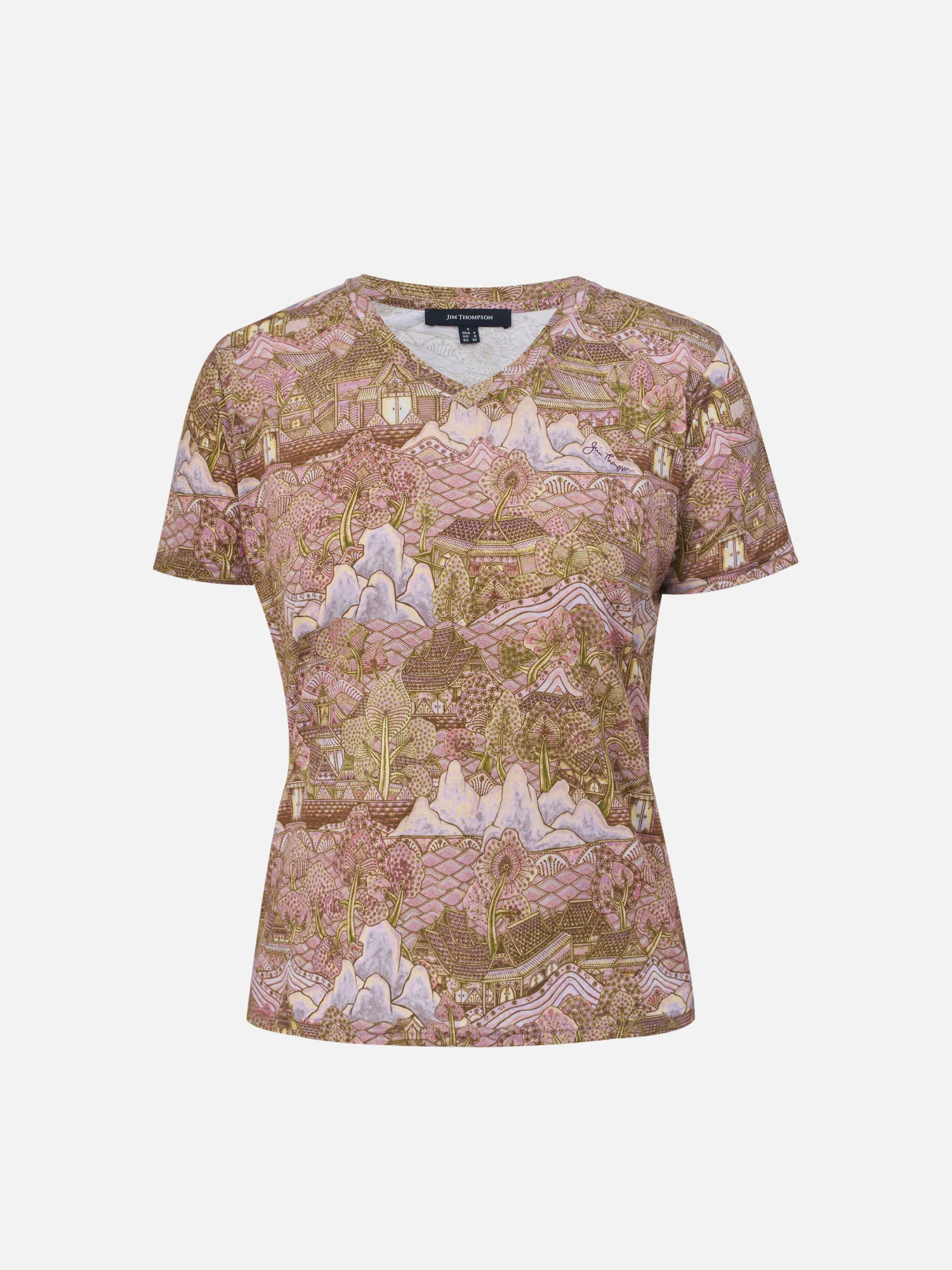 Ayothaya V-Neck Tee