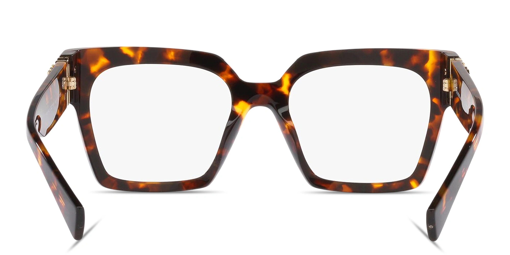 MIU MIU Vertical Logo Square Eyeglasses