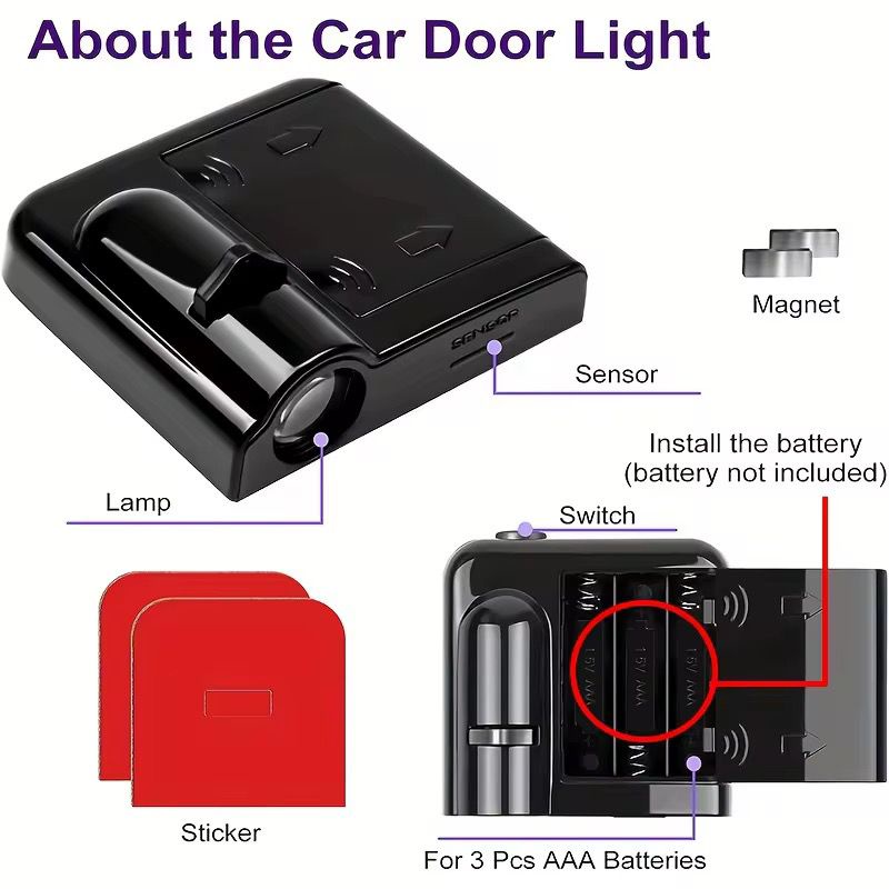 Car Door Logo Projector LED-KCONLED