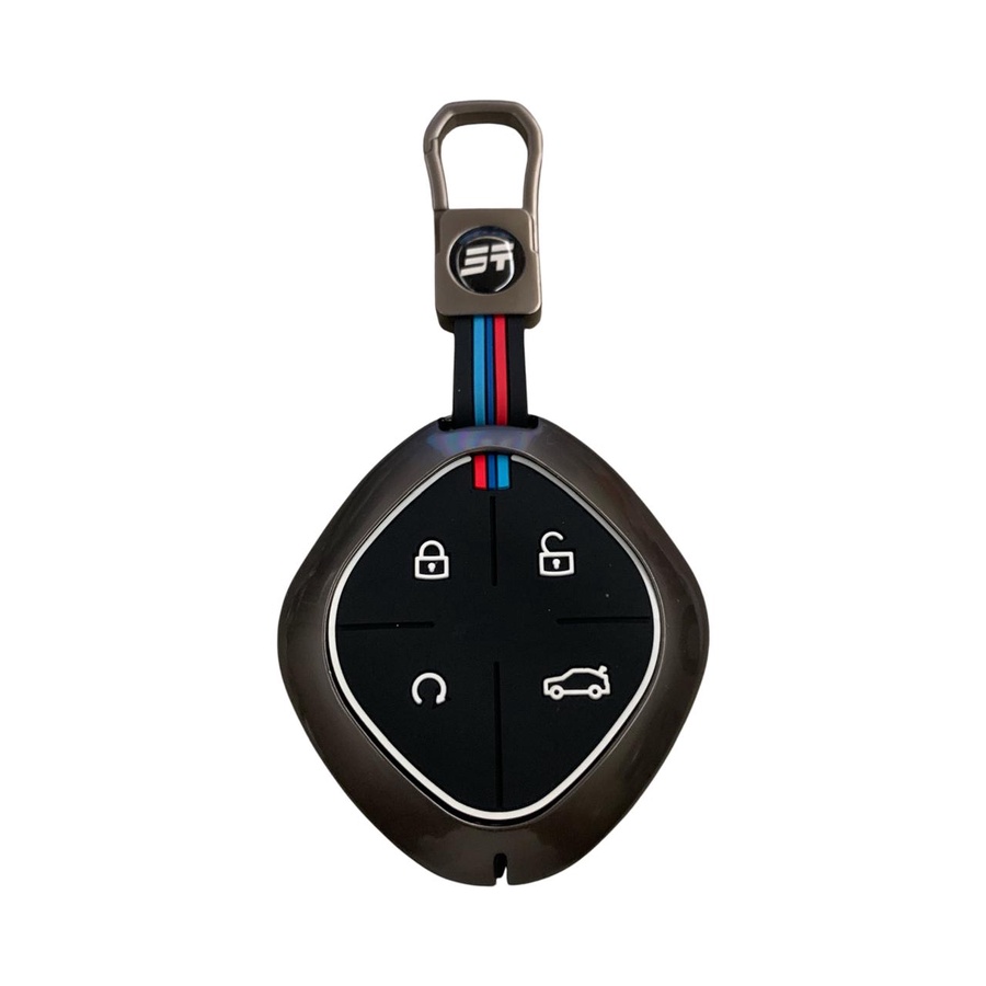 Car Key Silicone Metal Case for JETOUR Dashing-KJDASH