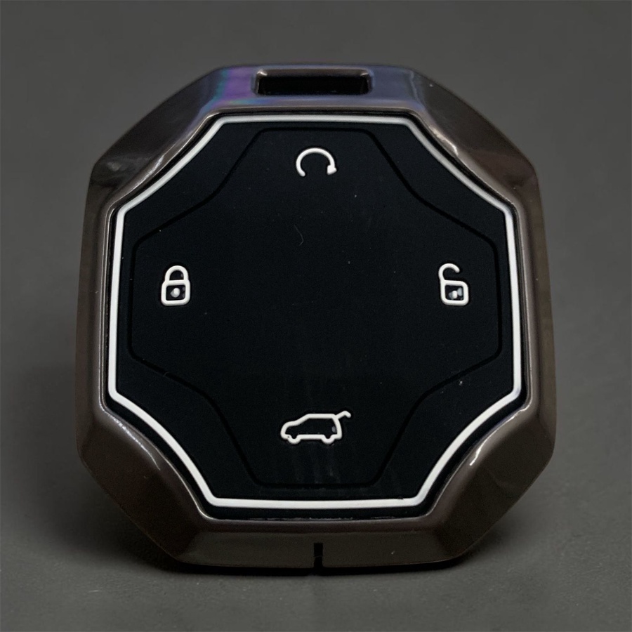 Car Key Silicone Metal Case for JETOUR T2-KJT2