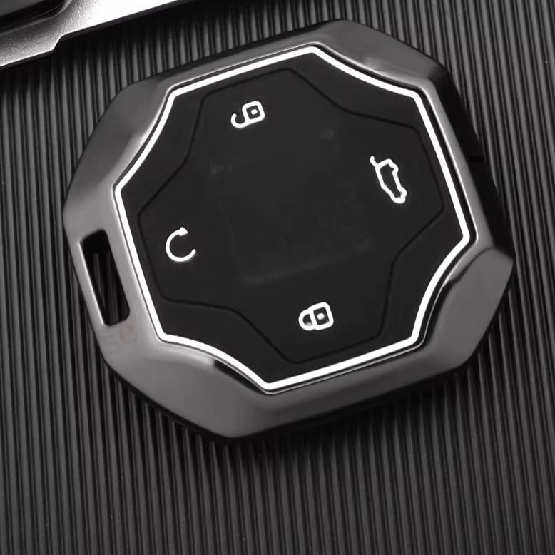 Car Key Silicone Metal Case for JETOUR T2-KJT2