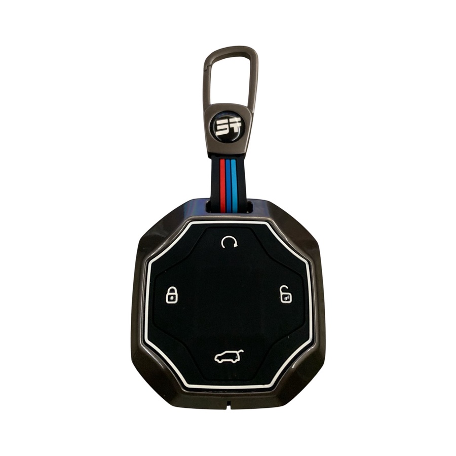 Car Key Silicone Metal Case for JETOUR T2-KJT2