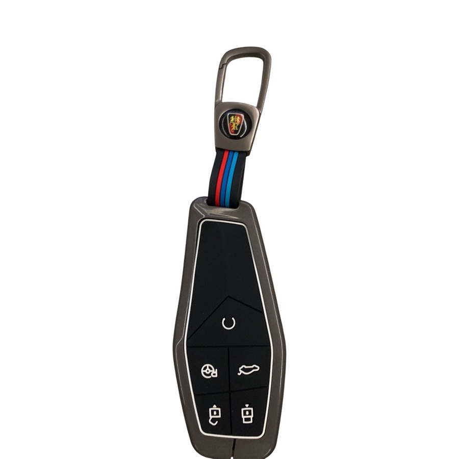 Car Key Silicone Metal Case for Soutwest (ROEWE)-KWEST
