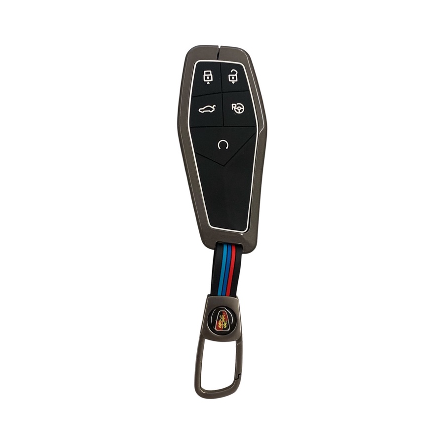 Car Key Silicone Metal Case for Soutwest (ROEWE)-KWEST