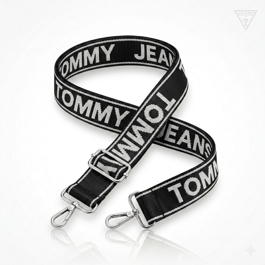 حزام بنقشة Tommy يمنح حقيبتك لمسة عصرية وفخمة قابل للتعديل ظبط الطول ليناسب الجميع