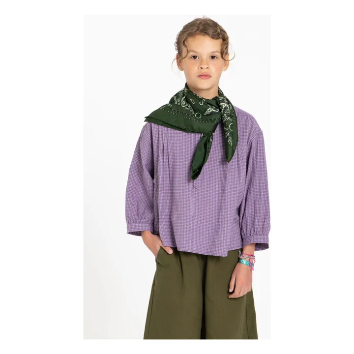 Maxine Carreaux blouse | Lavender From