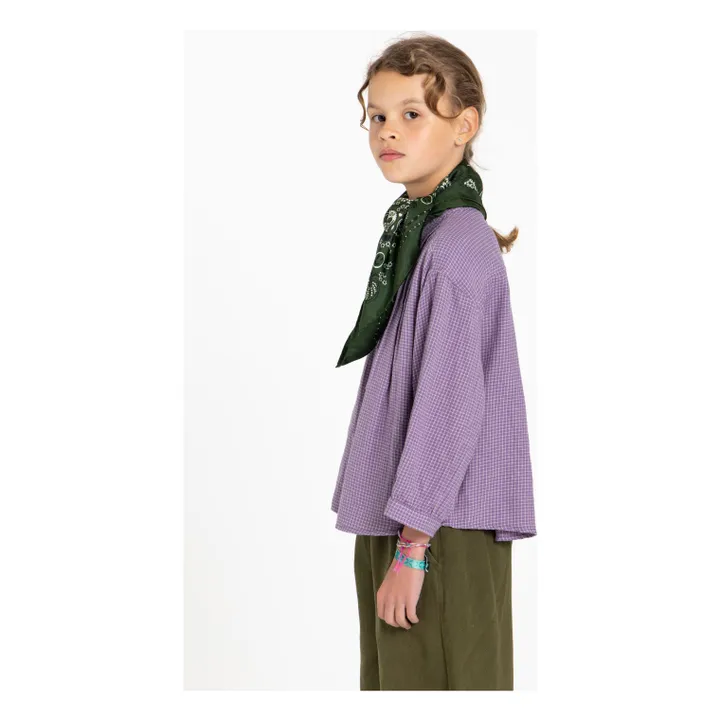 Maxine Carreaux blouse | Lavender From