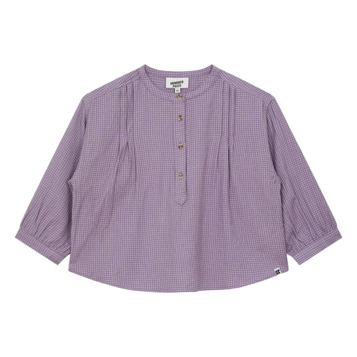 Maxine Carreaux blouse | Lavender From