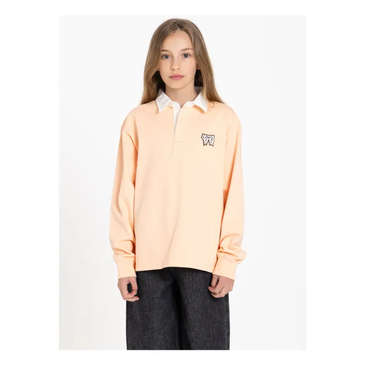 Millie Striped Organic Cotton Polo Shirt