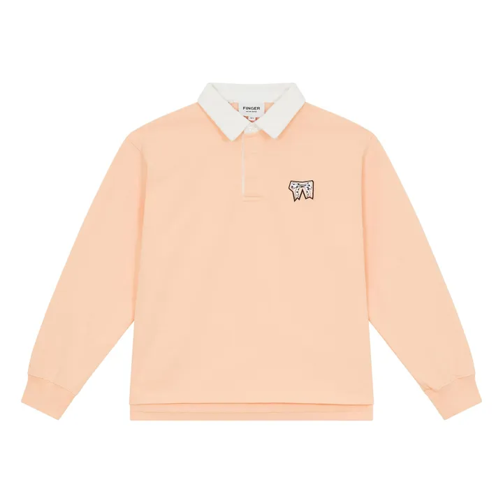 Millie Striped Organic Cotton Polo Shirt