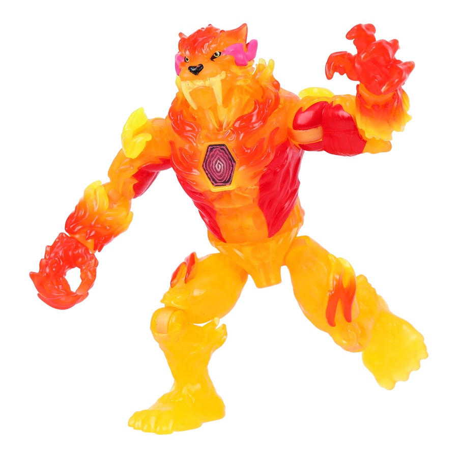 MrBeast Lab Mutators Fire Panther Figure Hyper Fusion
