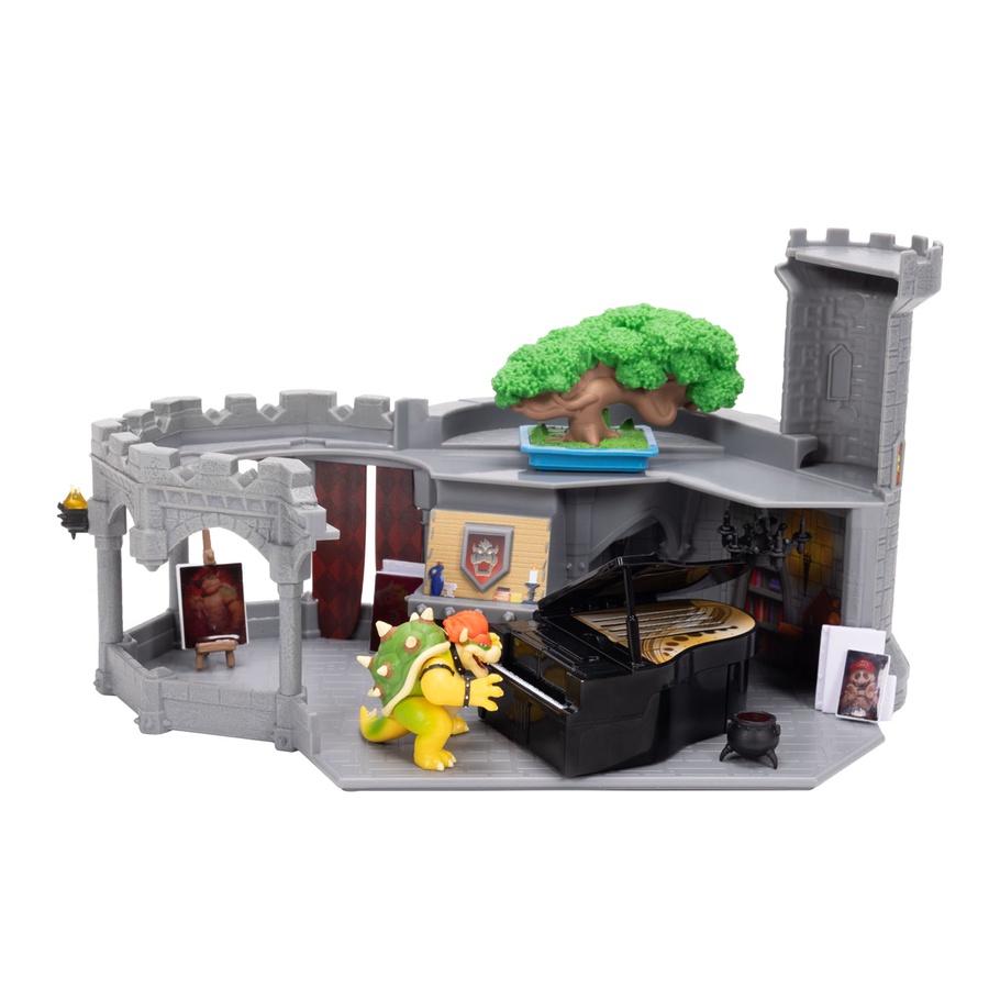 Super Mario Bowser Castle Playset The Super Mario Galaxy Movie