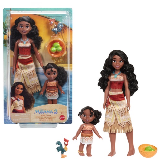 Disney's Moana 2 Moana and Simea Doll Set