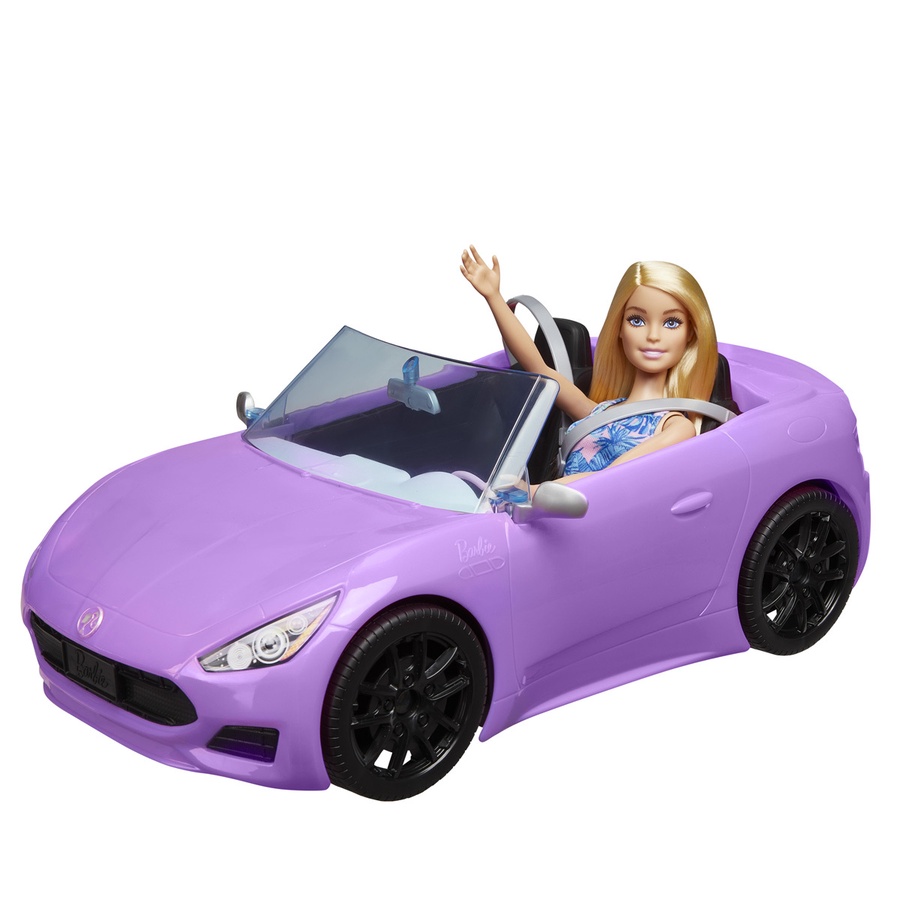 Barbie Doll And Car Playset