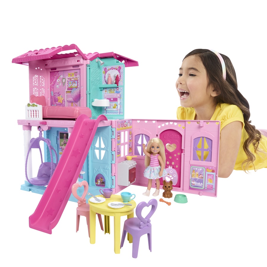 Barbie Club Chelsea Pop Up Doll House Playset