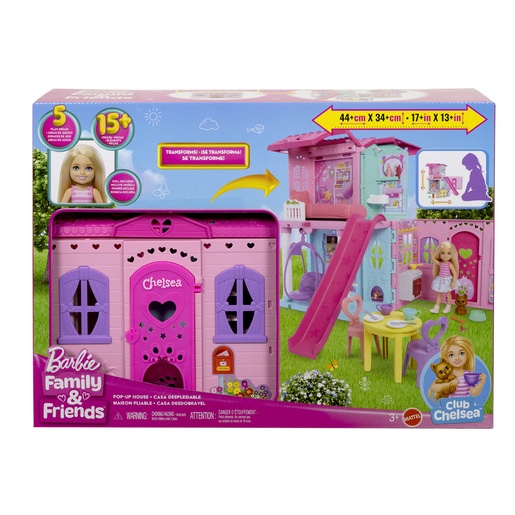 Barbie Club Chelsea Pop Up Doll House Playset