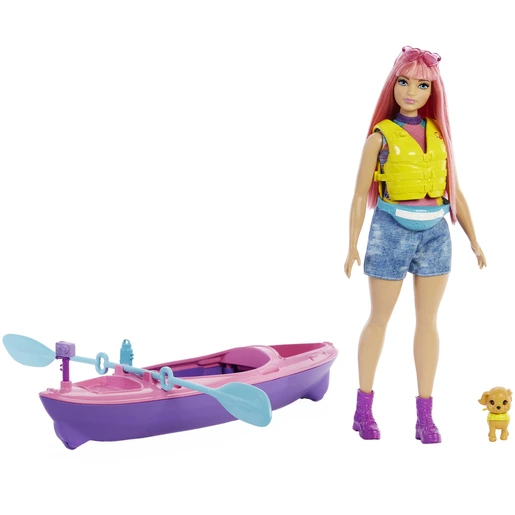 Barbie Camping Kayak Doll