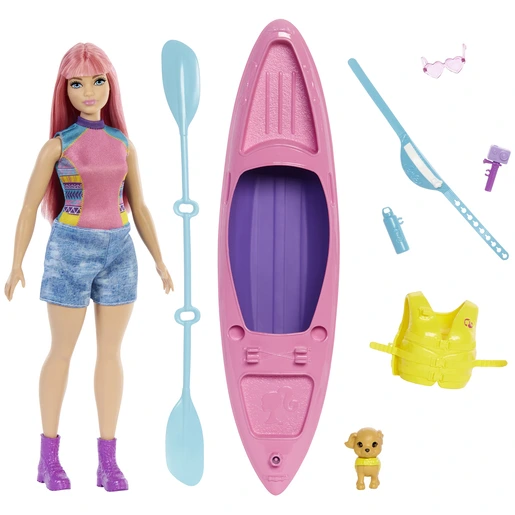 Barbie Camping Kayak Doll