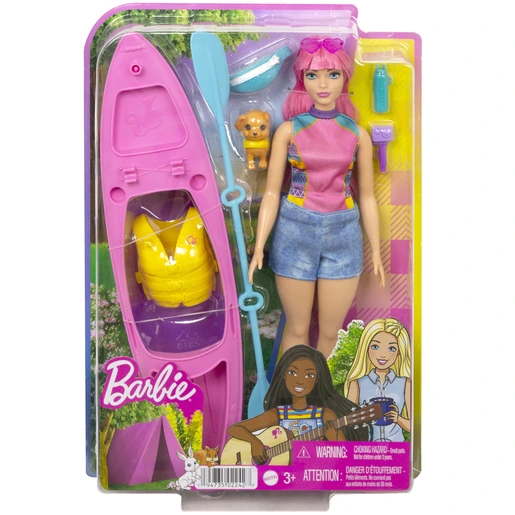 Barbie Camping Kayak Doll