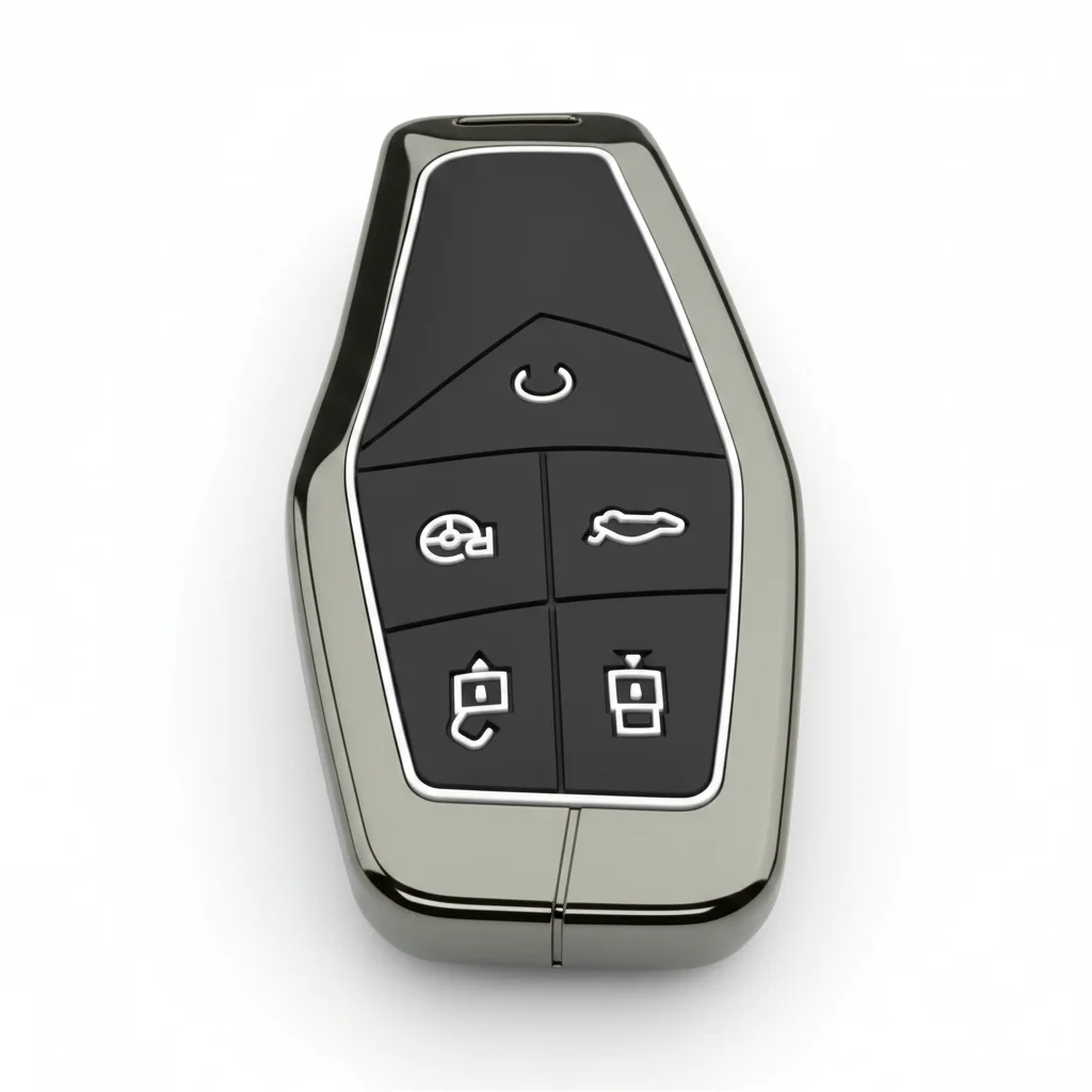 Car Key Silicone Metal Case for SouEast-KWEST