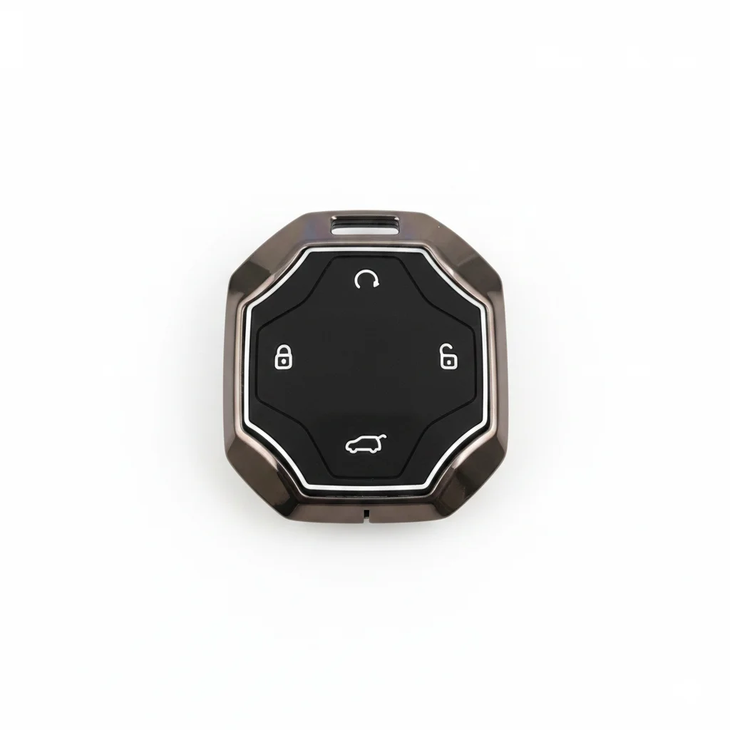 Car Key Silicone Metal Case for JETOUR T2-KJT2