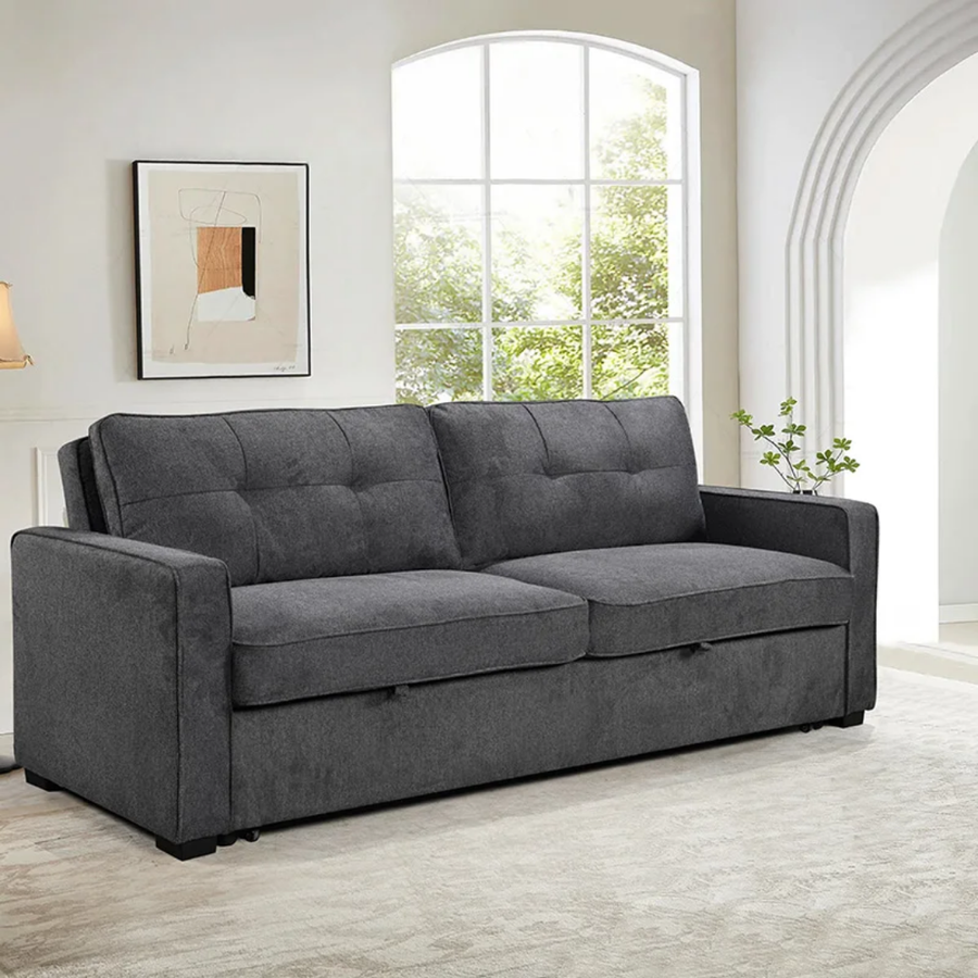  European Style Two Seat Sofa Bed For Living Room.
