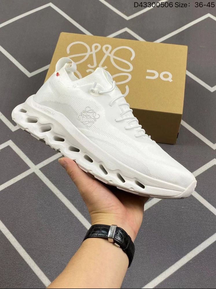 On Cloud x Loewe Cloudtilt "All White" sneakers