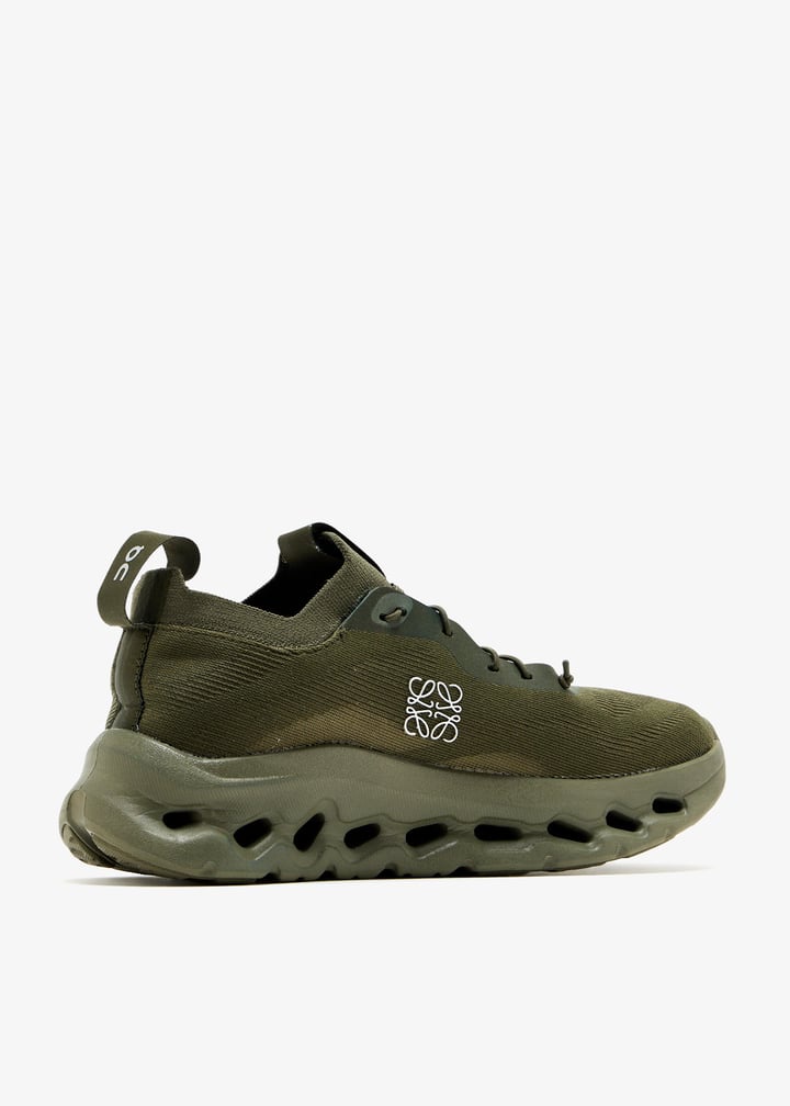 On Cloud x Loewe Cloudtilt "Khaki" sneakers
