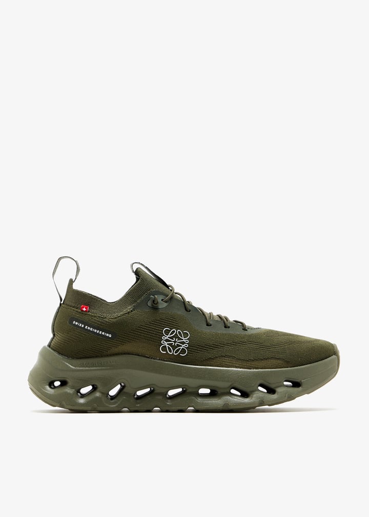 On Cloud x Loewe Cloudtilt "Khaki" sneakers
