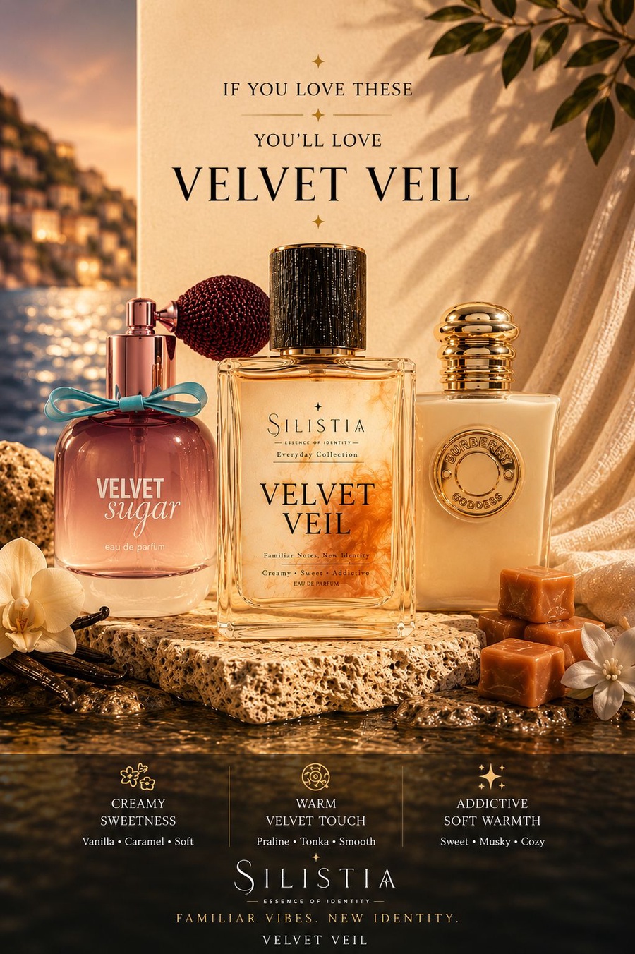 Velvet Veil  (Creamy . Sweet . Addictive)