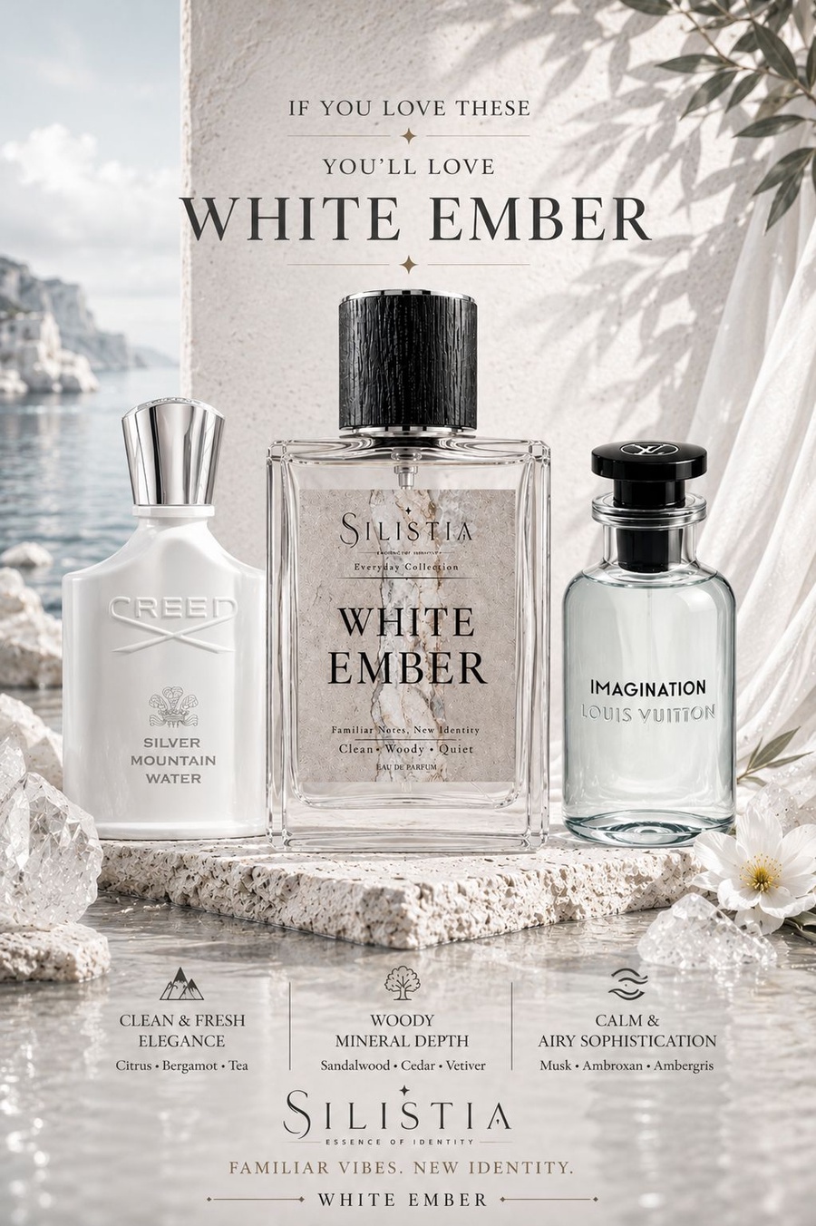 White Ember (Clean . Woody . Quiet)