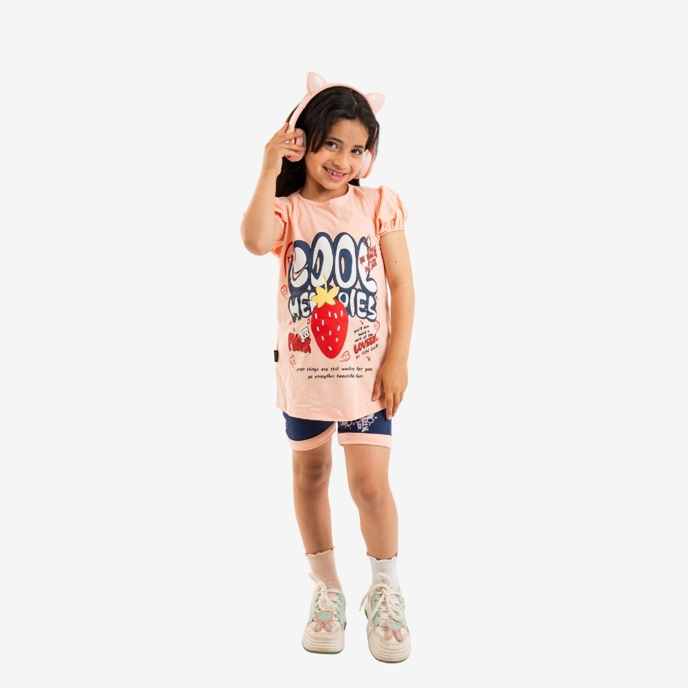 Strawberry Cool Two-Piece Set