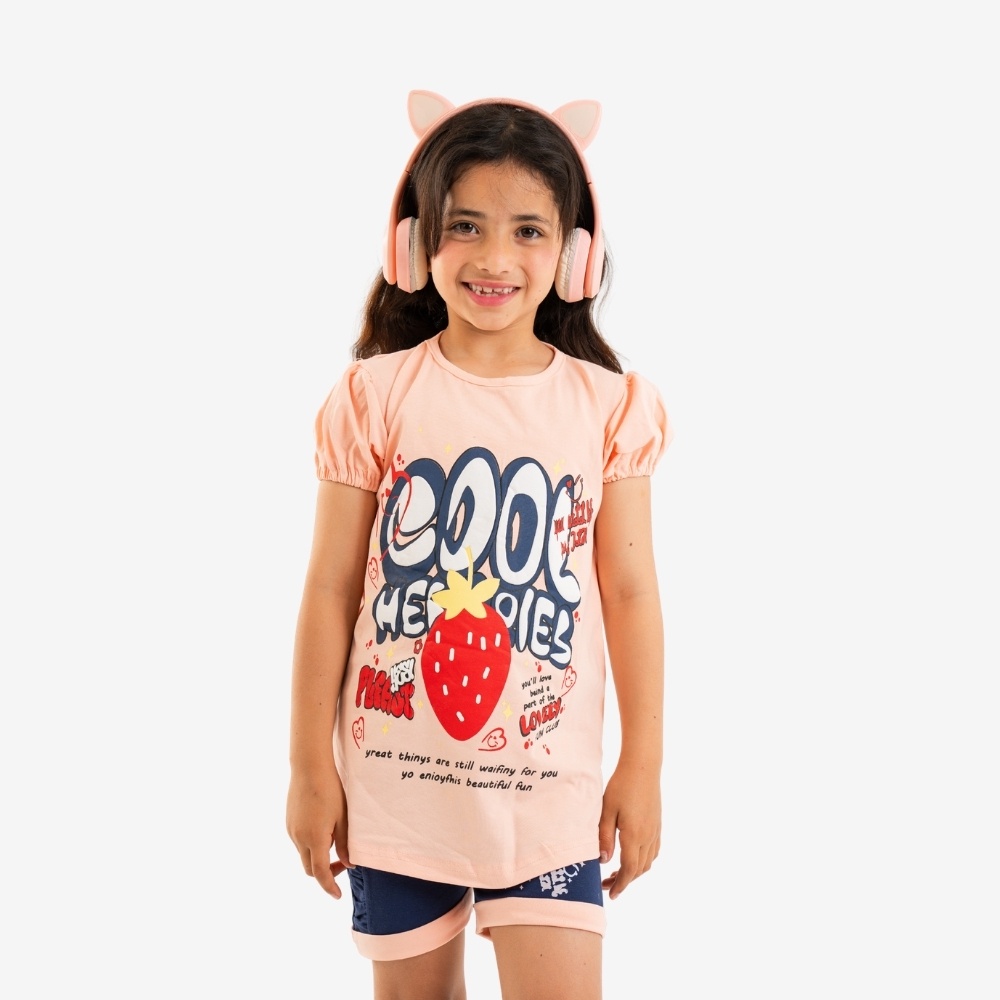Strawberry Cool Two-Piece Set