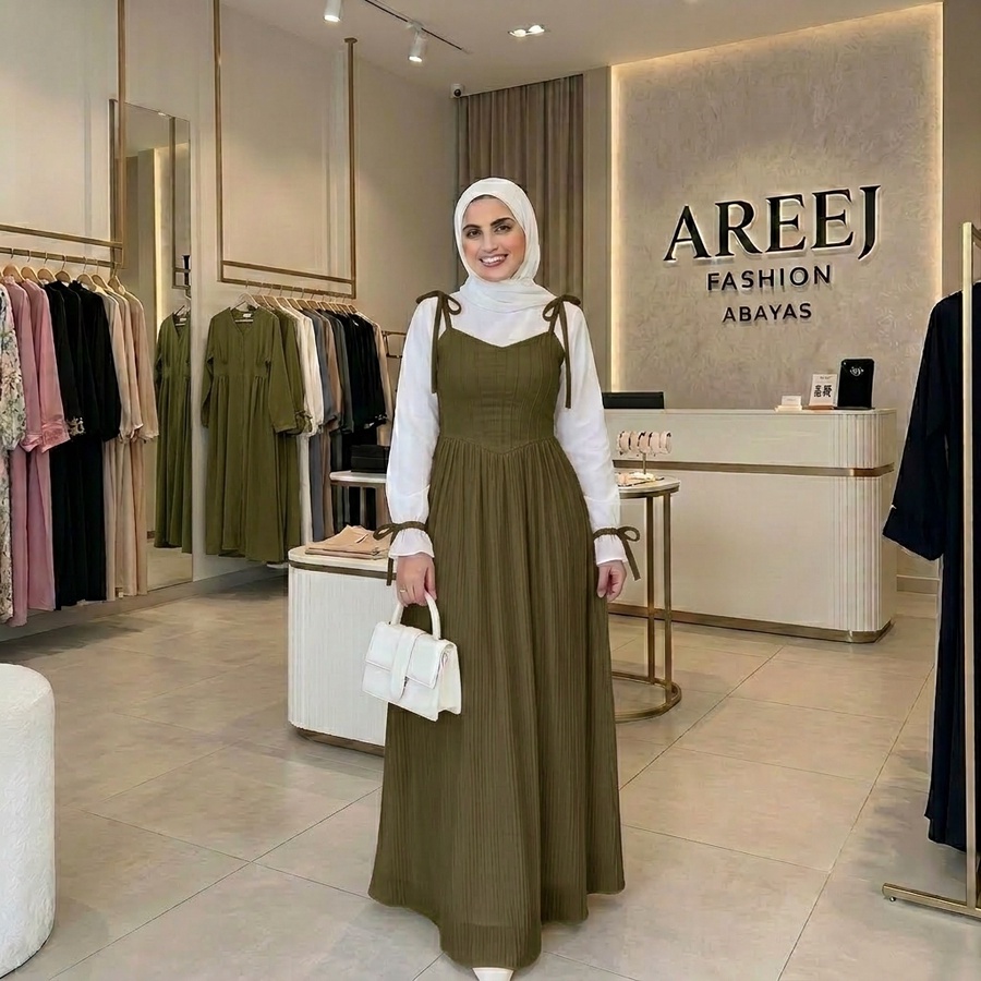 فستان لافيرا خامة فريسكا مستورد 0146