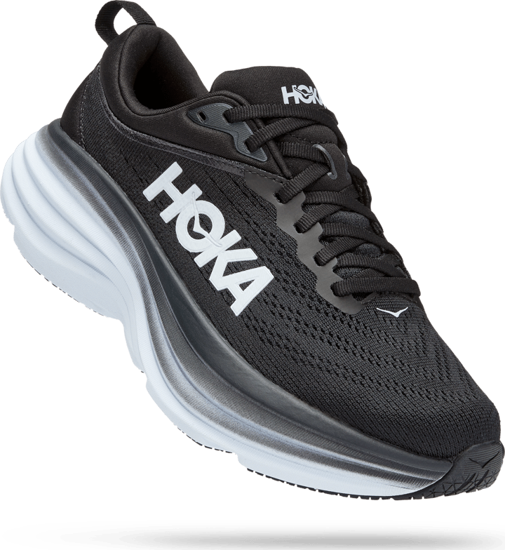 Hoka Bondi 8 Black / White