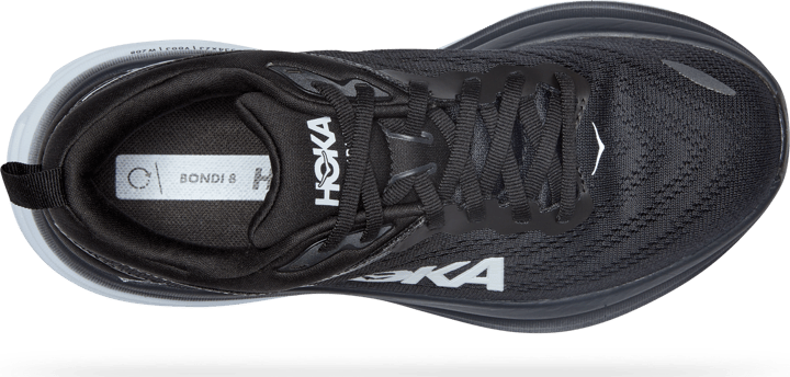 Hoka Bondi 8 Black / White